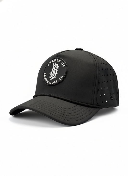 Black Snapback Hat 'LA SOMBRA'