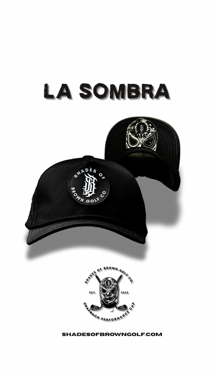 Black Snapback Hat 'LA SOMBRA'