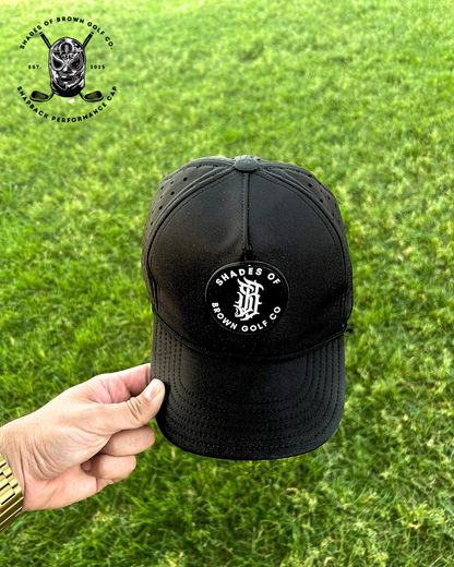 Black Snapback Hat 'LA SOMBRA'