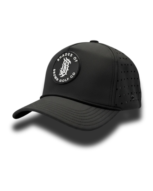 Black Snapback Hat 'LA SOMBRA'