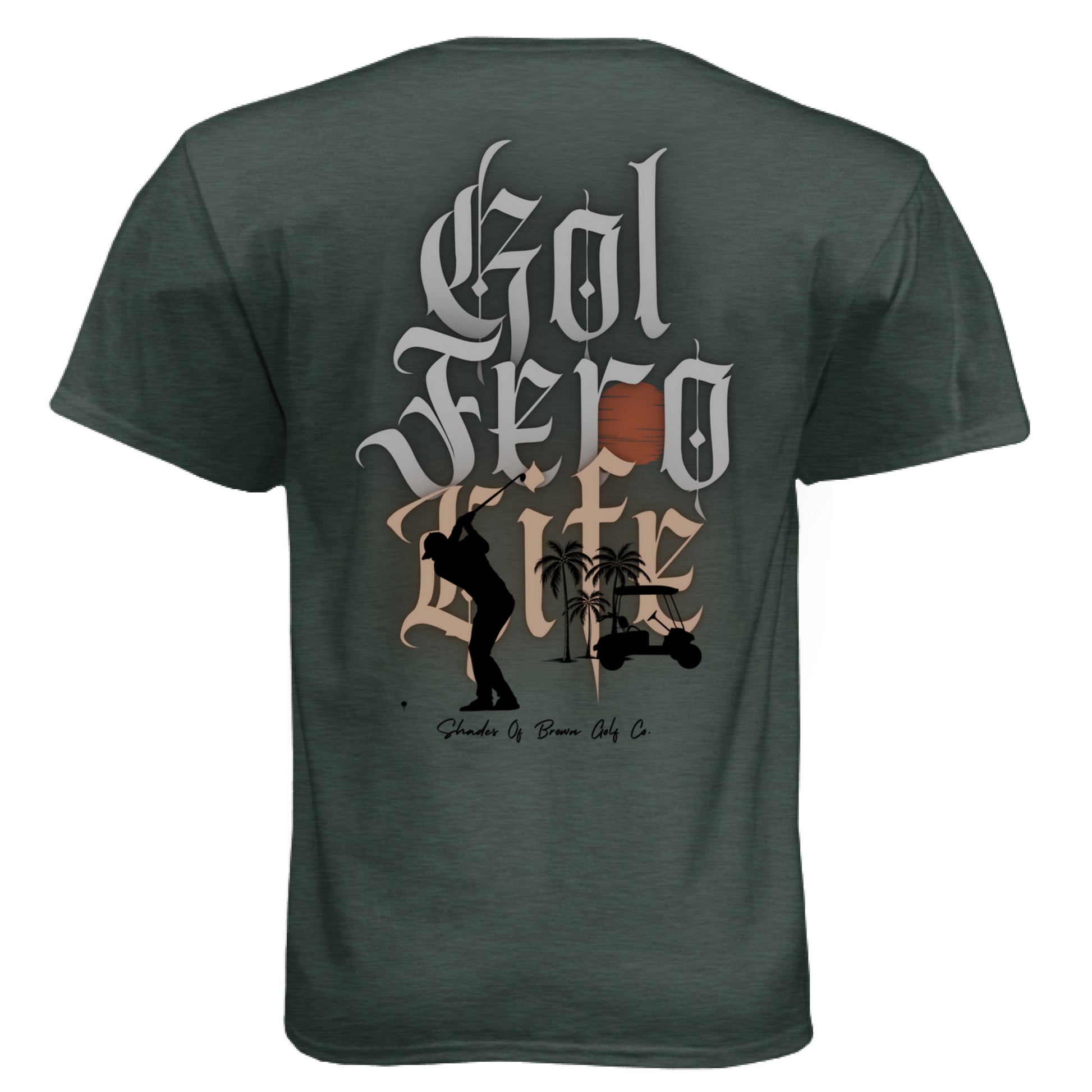 Heather Forest Green - BACK